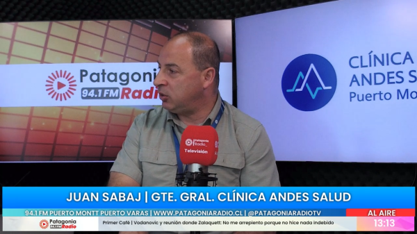 Entrevista a Juan Sabaj, gerente general de Clínica Andes Salud de Puerto Montt
