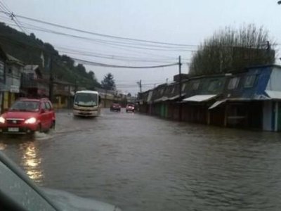 Alerta meteorológica en la región de Los Lagos: precipitaciones de hasta 90 mm en 24 horas