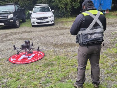 Carrera contra el tiempo: refuerzan búsqueda de Javiera Coña con dron de alta precisión y cámara térmica