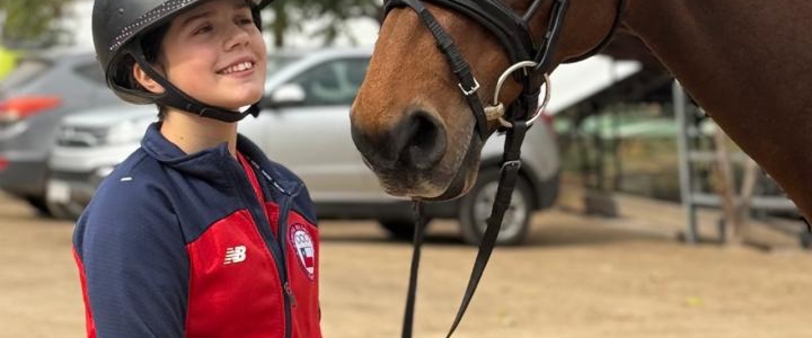 Maida Carrasco, joven jinete de Llanquihue, triunfa en certamen internacional de adiestramiento ecuestre