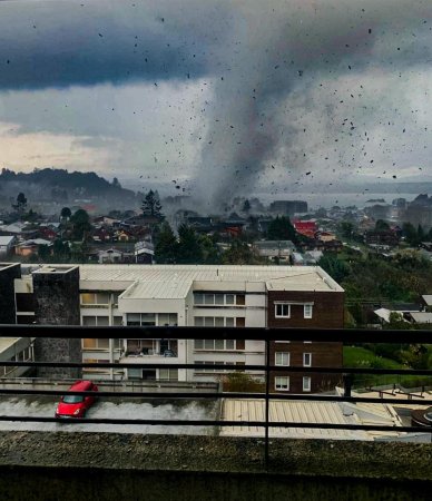 ¿Por qué no se advirtió el tornado en Puerto Varas? Meteorología explica las razones del fenómeno extremo