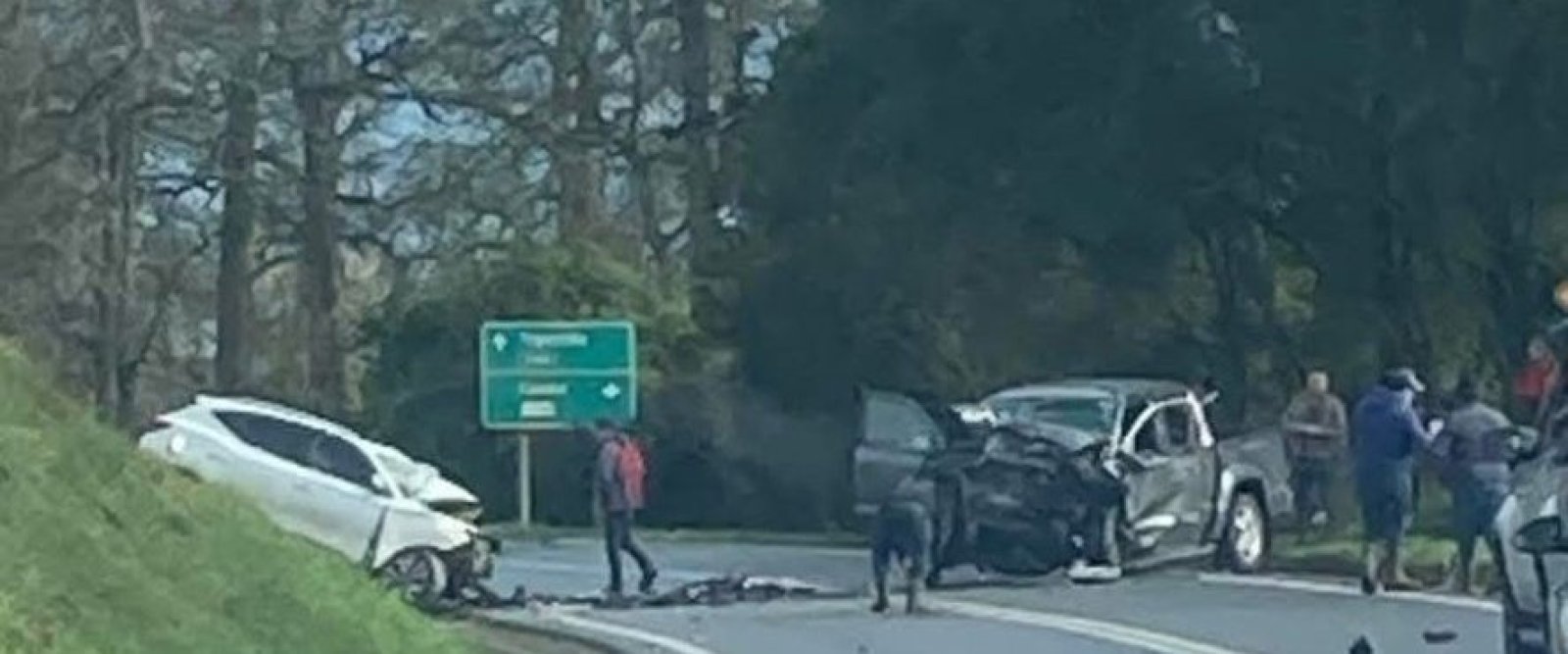 Grave accidente frontal en Frutillar deja una persona fallecida y tres lesionados en la ruta V-200