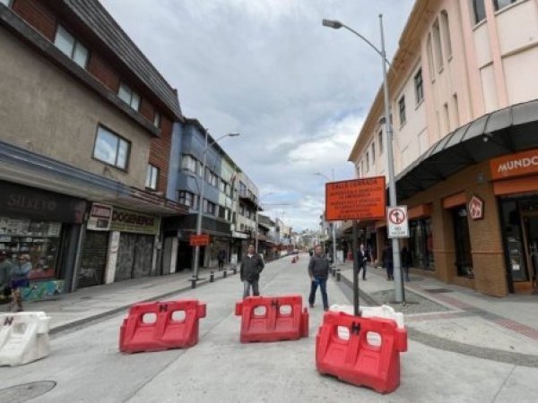 Calle Varas: obra clave de Puerto Montt cumple cinco años de retrasos y aún no tiene fecha definitiva de entrega