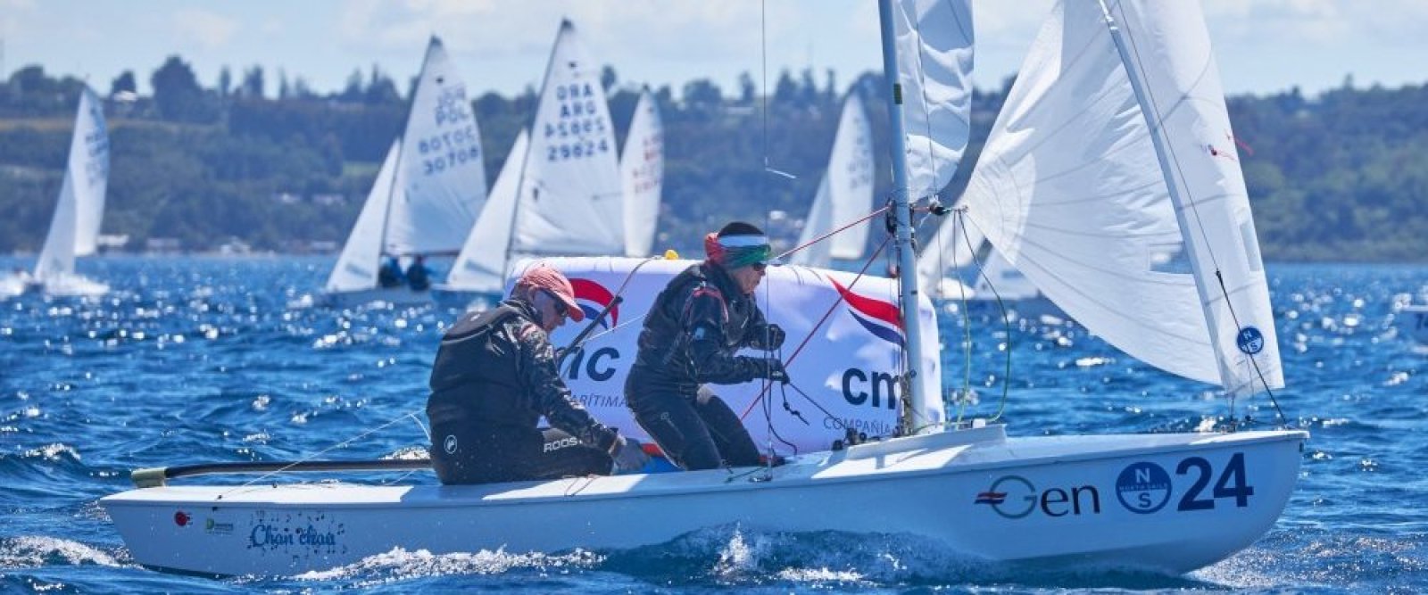 Mundial Master de Veleros Snipe finaliza en Frutillar con dos barcos chilenos en el Top Ten