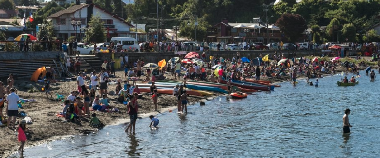 ¿Es sanitariamente seguro bañarse en el lago Llanquihue?