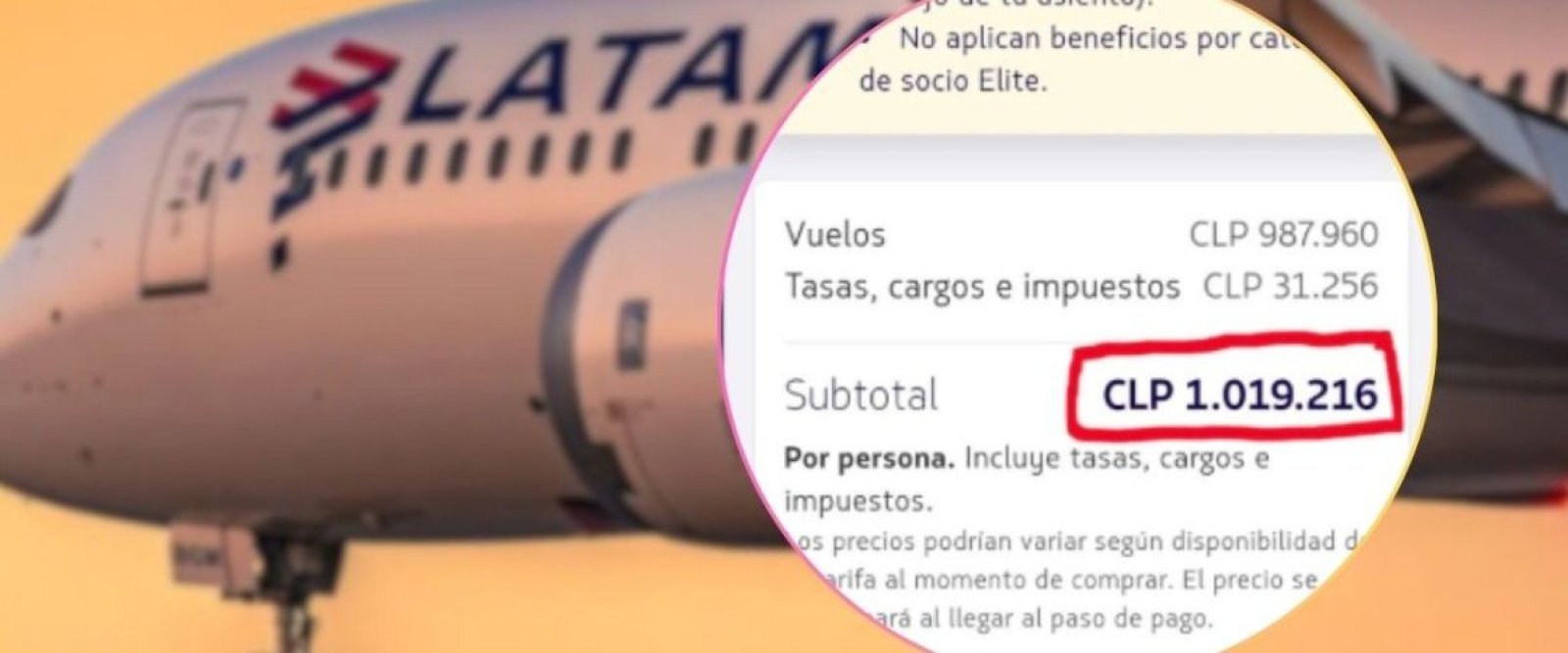 Pasaje sobre $1 millón entre Puerto Montt e Iquique desata polémica y obliga a Latam a responder