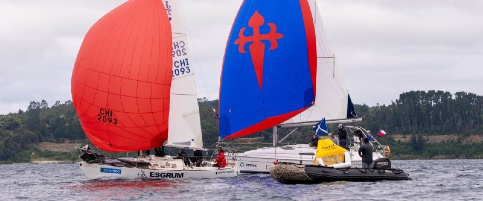 Más de 100 veleristas dieron vida a la XVII Regata Armada de Chile en Frutillar