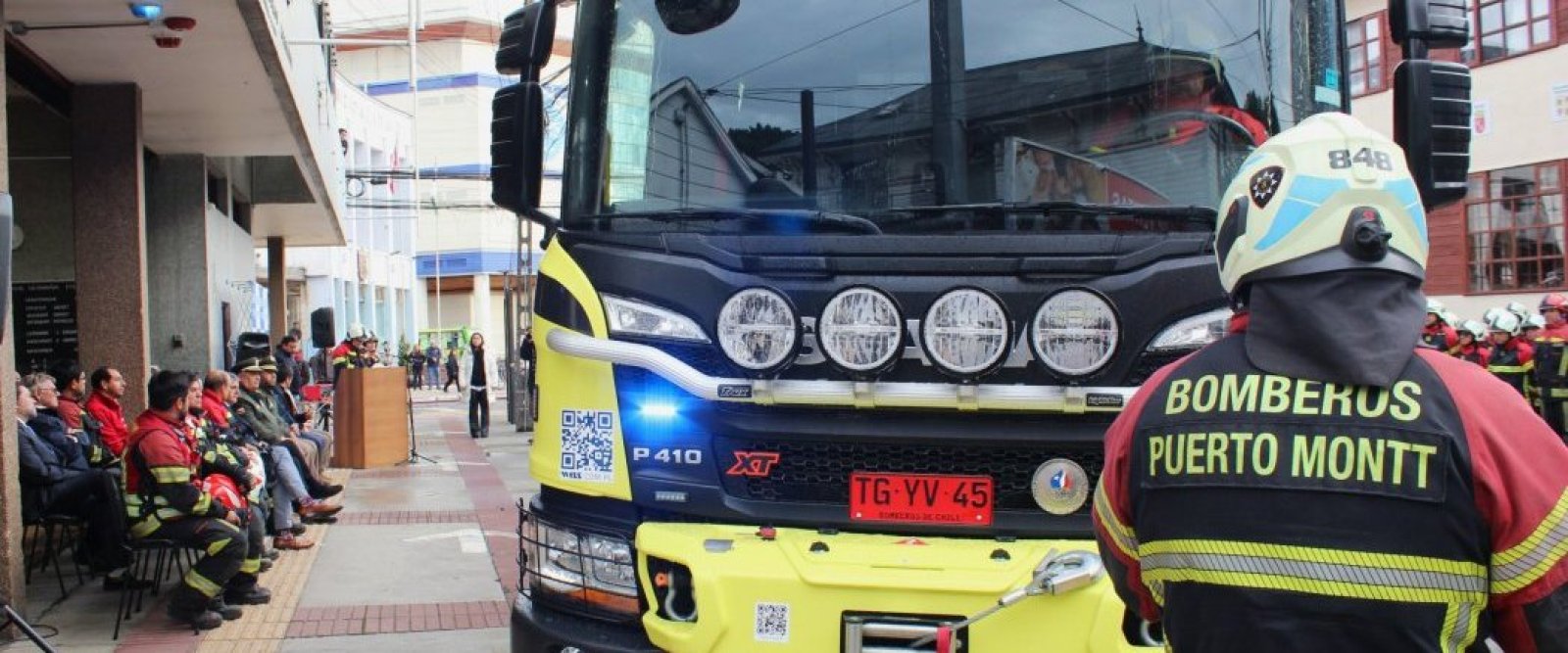 Puerto Montt suma carro de rescate único en Chile: Octava Compañía de Bomberos pone en servicio nueva unidad R-8