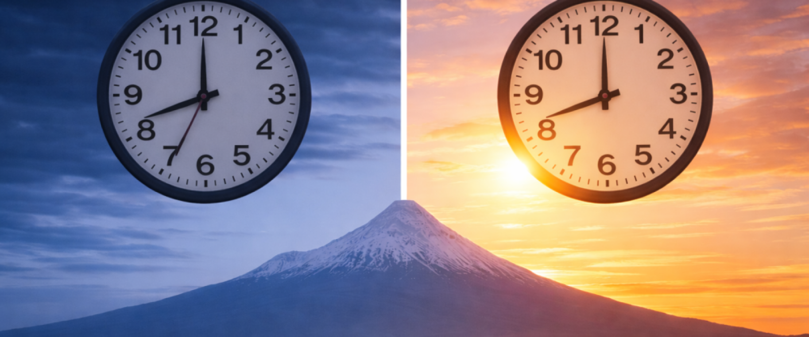 ¿Ni invierno ni verano? El huso horario natural que debiese tener la Región de Los Lagos es otro (y pocos lo saben)