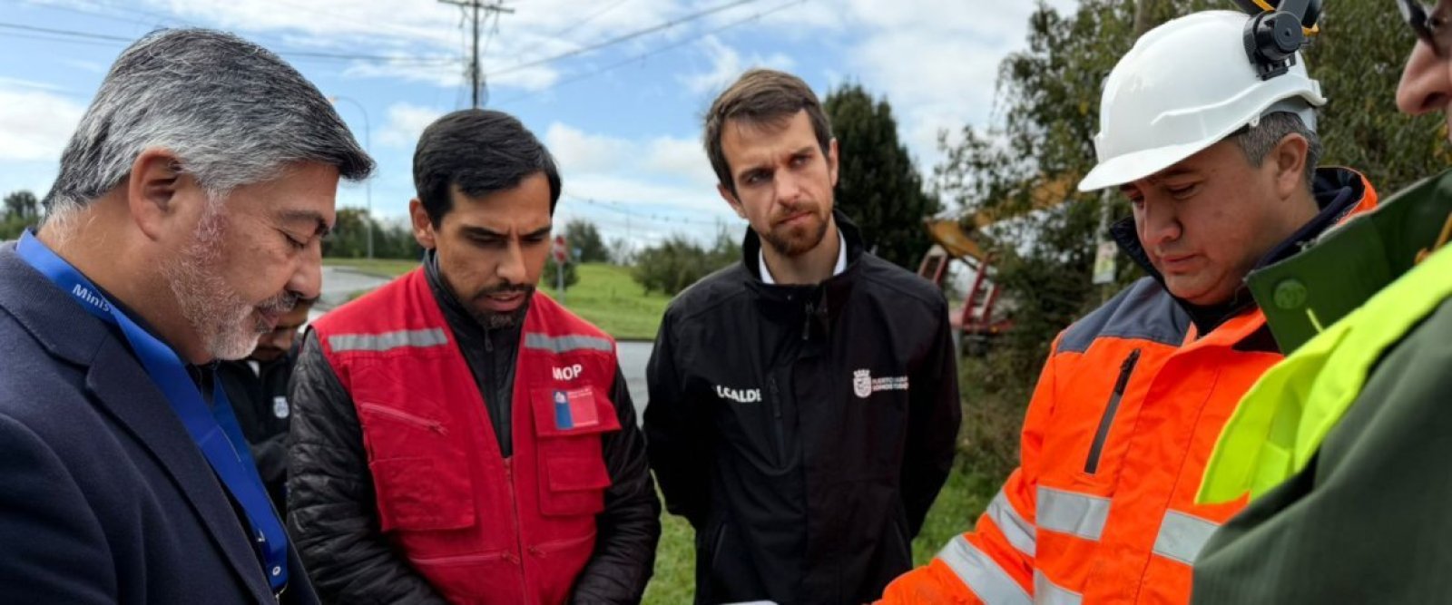 Puerto Varas inicia obras de nuevo cruce semaforizado en Línea Nueva con Ruta V-50