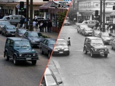 Puerto Montt en color: imágenes históricas restauradas con inteligencia artificial sorprenden por su realismo