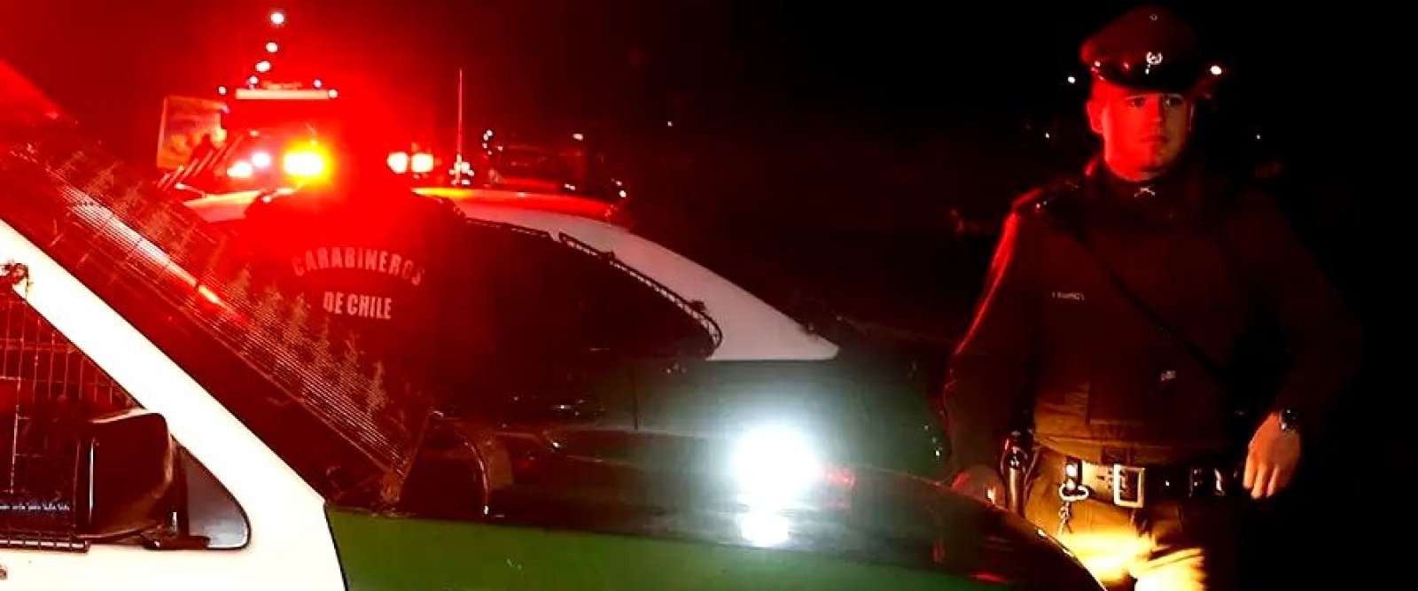 Cuatro detenidos tras violento robo de vehículo Uber y persecución policial en Calbuco