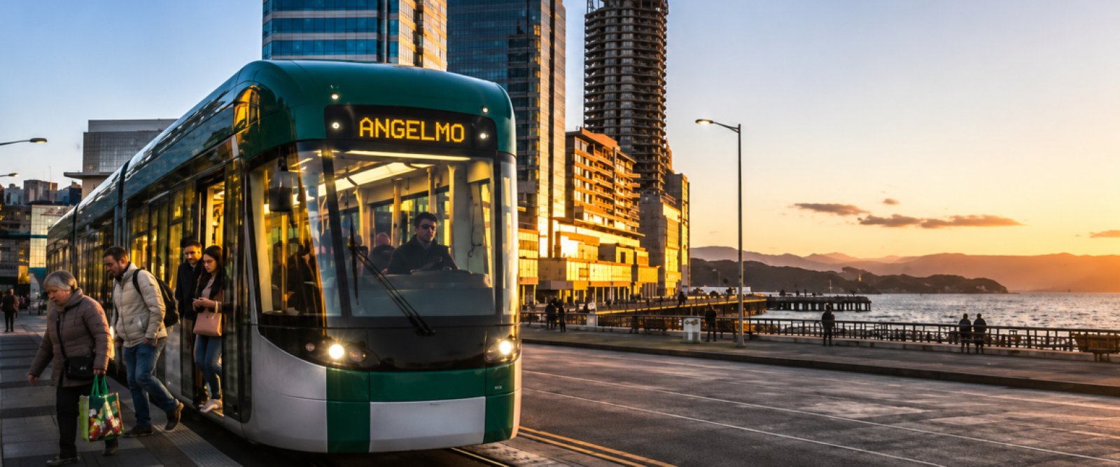 ¿Y si Puerto Montt tuviera tranvía? La propuesta visual que abre el debate sobre el futuro del transporte en la capital regional