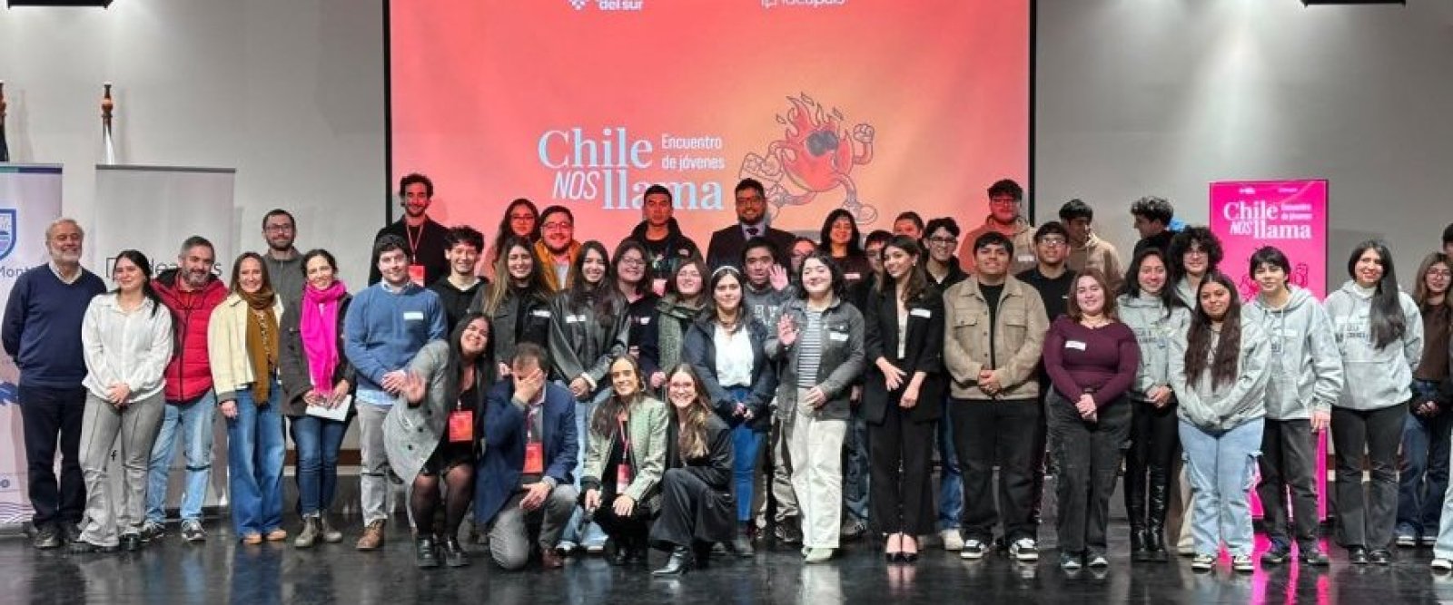 Chile Nos Llama: más de 60 universitarios de Los Lagos se reunieron para impulsar el liderazgo y la vocación de servicio