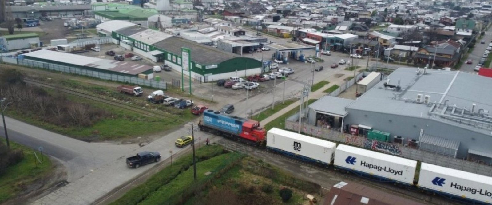 Frutillar será el punto de partida del nuevo tren que transportará salmón de Los Lagos al Biobío