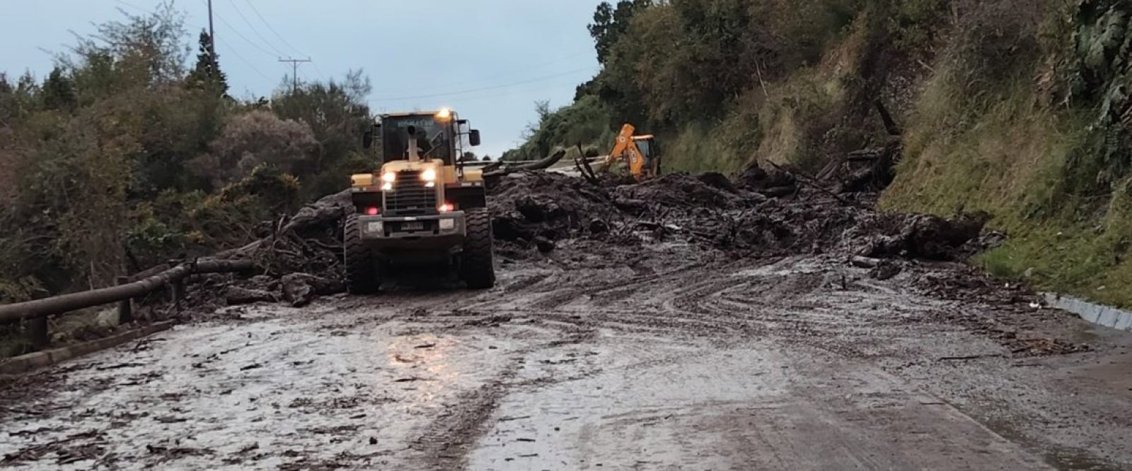 Ruta a Petrohué cerrará durante la noche por riesgo de derrumbes ante nuevo sistema frontal en Puerto Varas