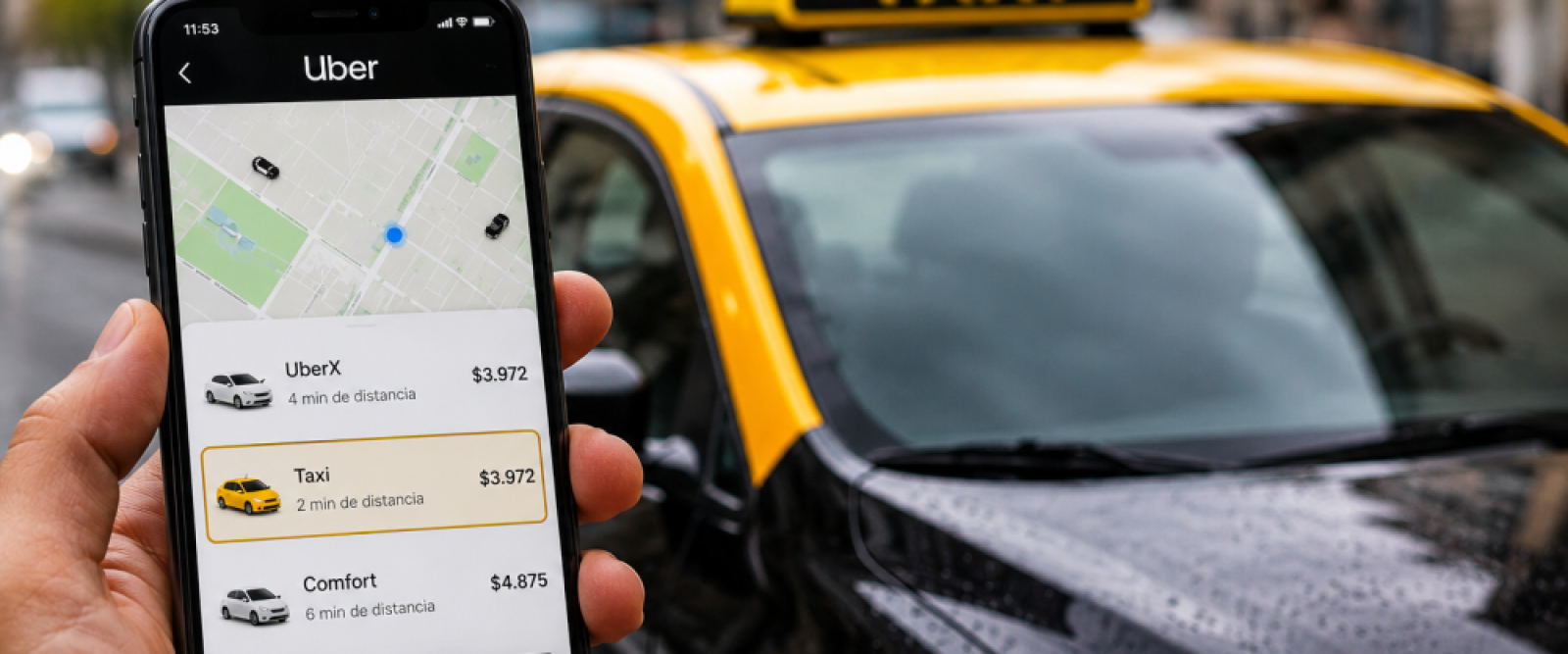 Taxis de Puerto Montt estarán disponibles en Uber desde la próxima semana