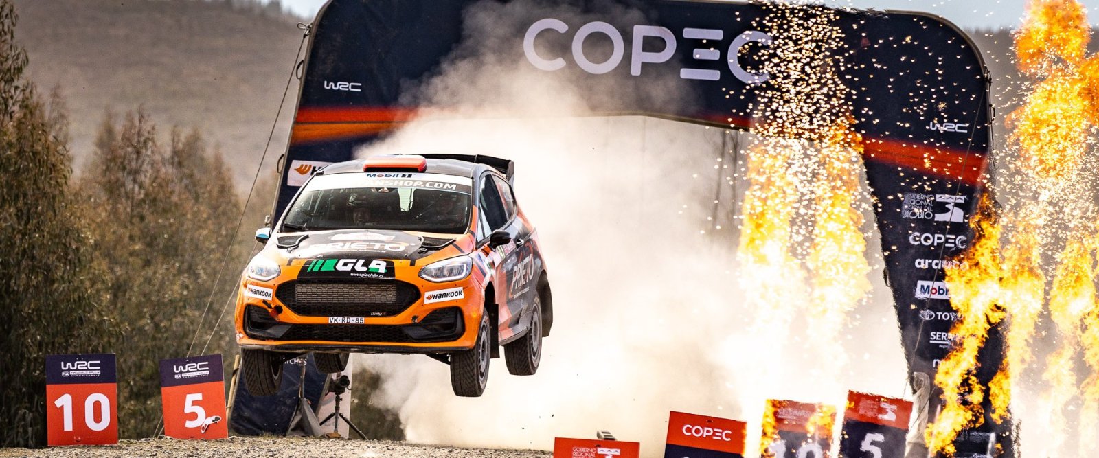 Carlos Prieto celebra podio en el Mundial de Rally y ya prepara su próximo desafío en Coyhaique