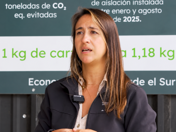 De residuos a hogares más eficientes: Thermikhaus transforma papel y cartón reciclado en aislación térmica desde Puerto Varas