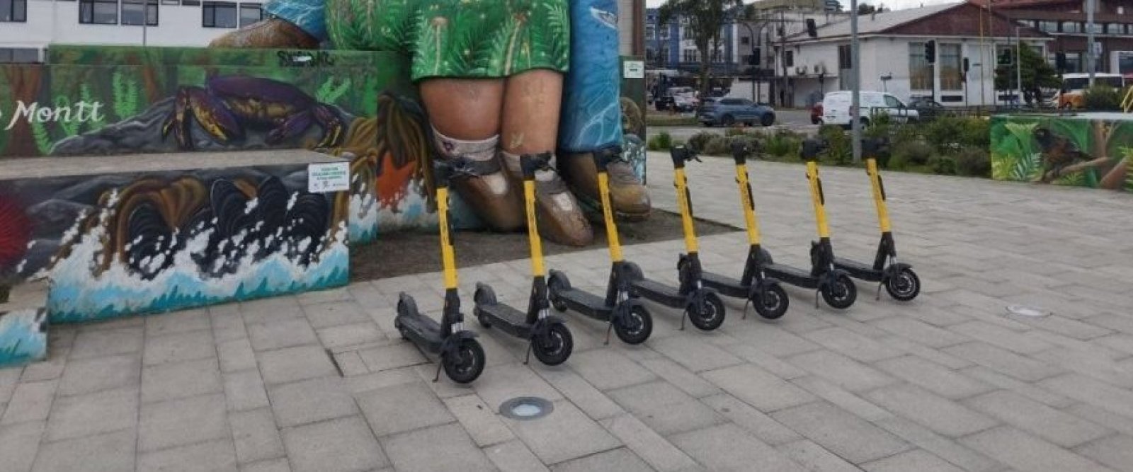 Costanera y Presidente Ibáñez destacan entre los ejes más utilizados por scooters en Puerto Montt