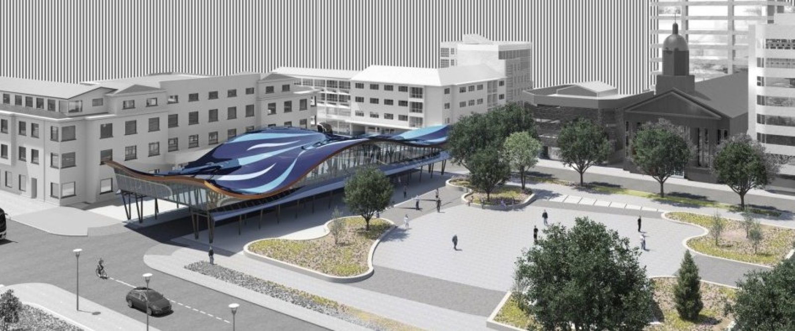 Puerto Montt: aprueban concesión de terrenos para futura calle techada junto a la Plaza de Armas