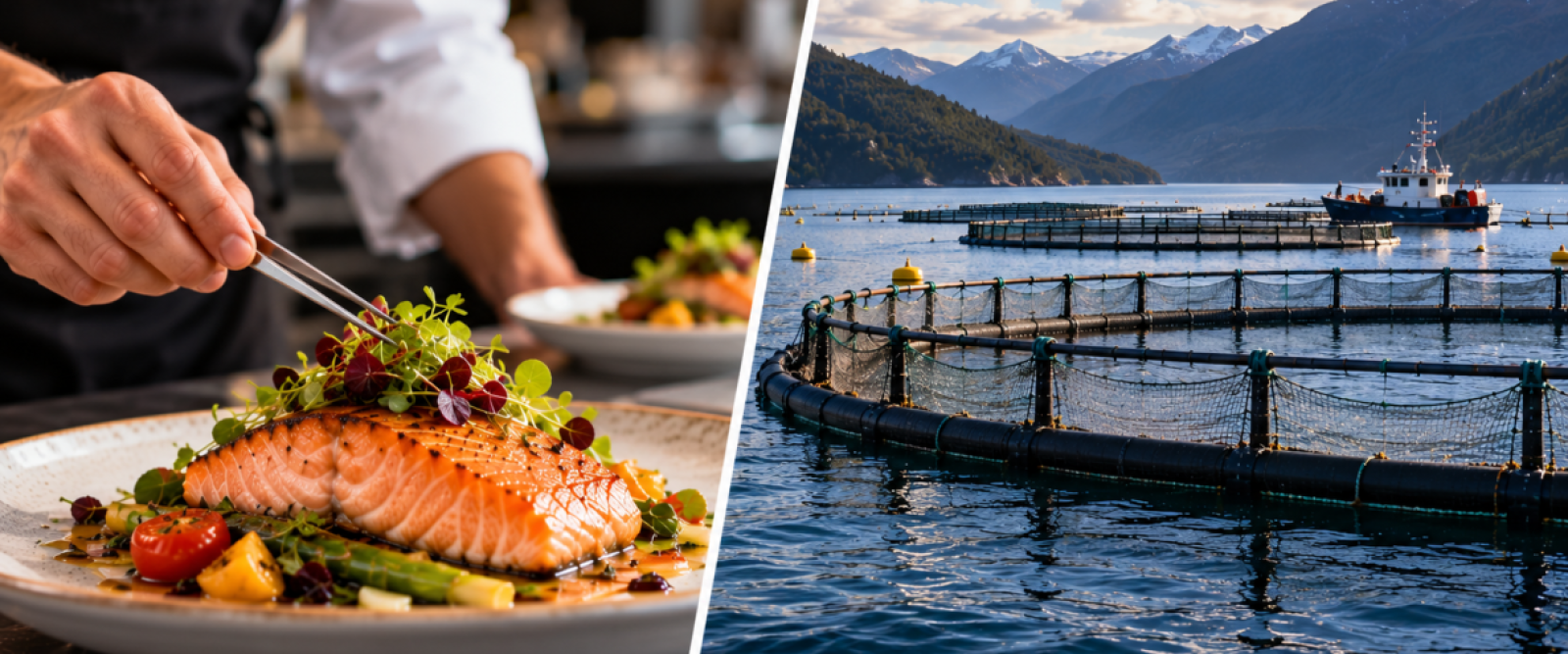 Campaña mundial contra el salmón de cultivo suma a más de 120 chefs: industria chilena responde a las críticas