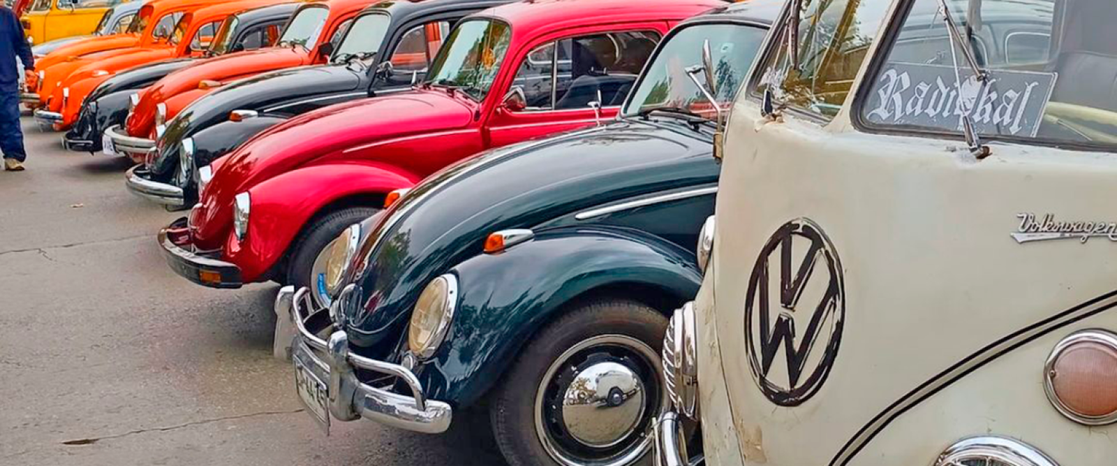 Exhibición y caravana de clásicos vehículos Volkswagen se toman Valparaíso